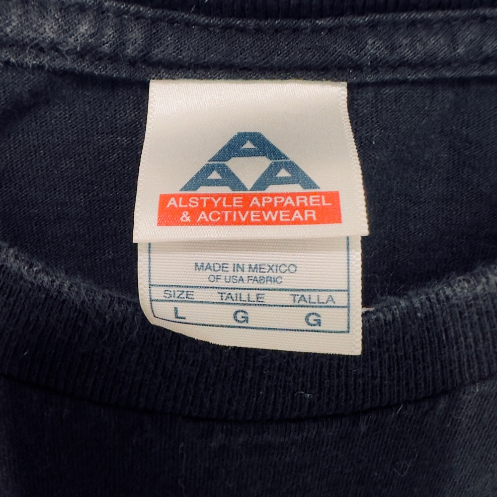 Original Public Enemy And X-Clan Tour Shirt With Dates & Boombox Design View 5